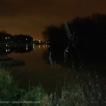 lake at night