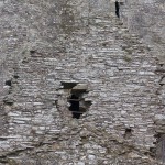 Castle walls against walls