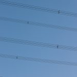 Electricity pylon lines